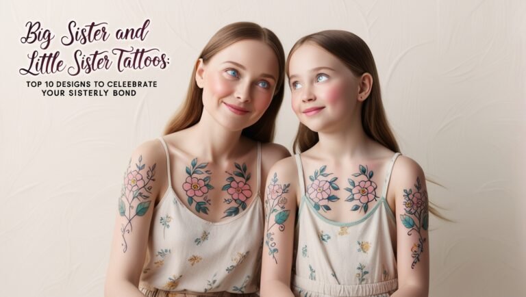 Big Sister and Little Sister Tattoos: Celebrate Your Sisterly Bond Big Sister and Little Sister Tattoos: Celebrate Your Sisterly Bond