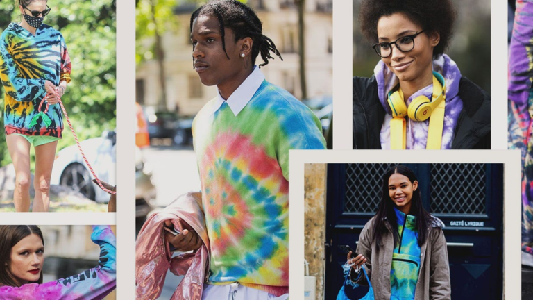 The New Modern Tie Dye:  Hottest Patterns and Color Palettes