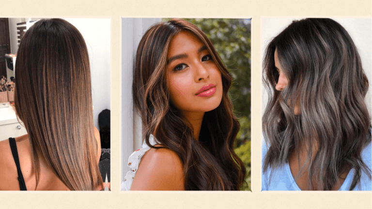 balayage hair color for morena