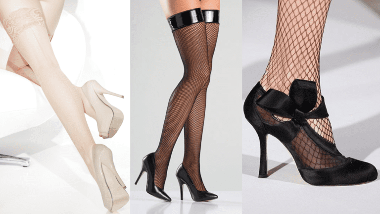 crazy fishnet stockings