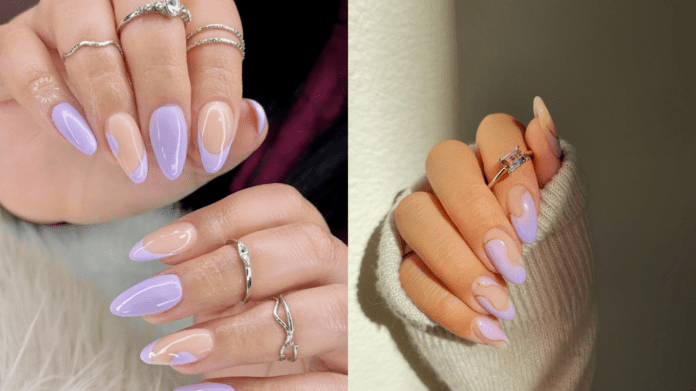 nail designs in purple